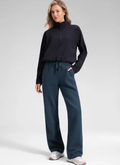 Fleece Straight Leg Lined Sweatpant 32''