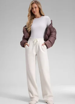 Fleece Straight Leg Lined Sweatpant 32''