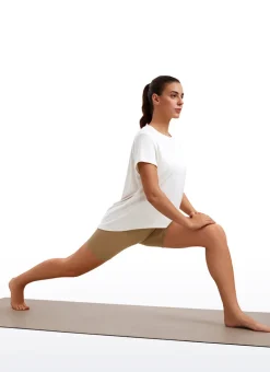Flowy Yoga Crew Neck Short Sleeve