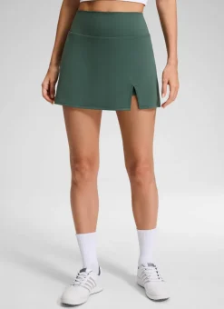Front Slit High Rise Mini Golf Skirt 14.5’’