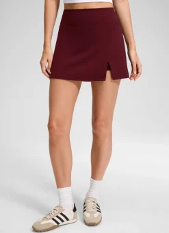 Front Slit High Rise Mini Golf Skirt 14.5’’
