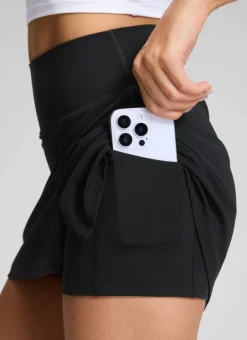 Front Slit High Rise Mini Golf Skirt 14.5’’