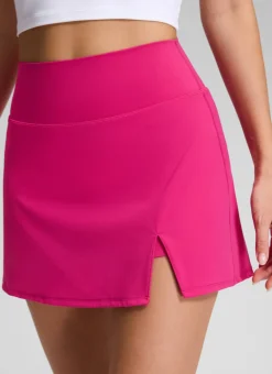 Front Slit High Rise Mini Golf Skirt 14.5’’