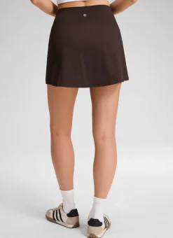 Front Slit High Rise Mini Golf Skirt 14.5’’