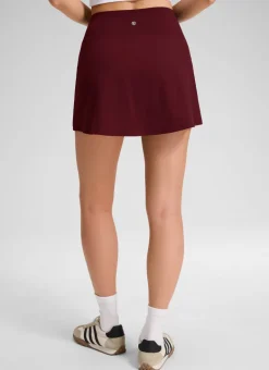 Front Slit High Rise Mini Golf Skirt 14.5’’