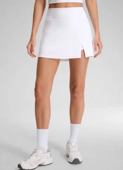 Front Slit High Rise Mini Golf Skirt 14.5’’