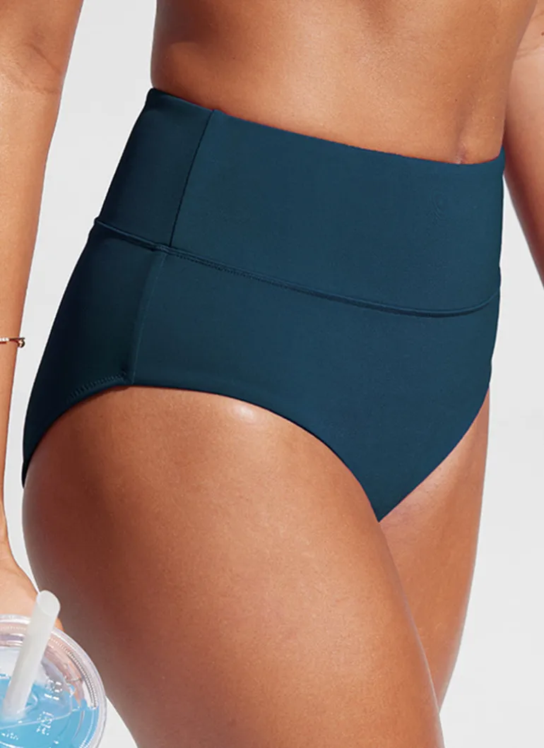 Full Coverage Tummy Control Bikini Bottom