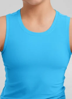 Girl Cloudweight Hip Length Sleeveless Tank