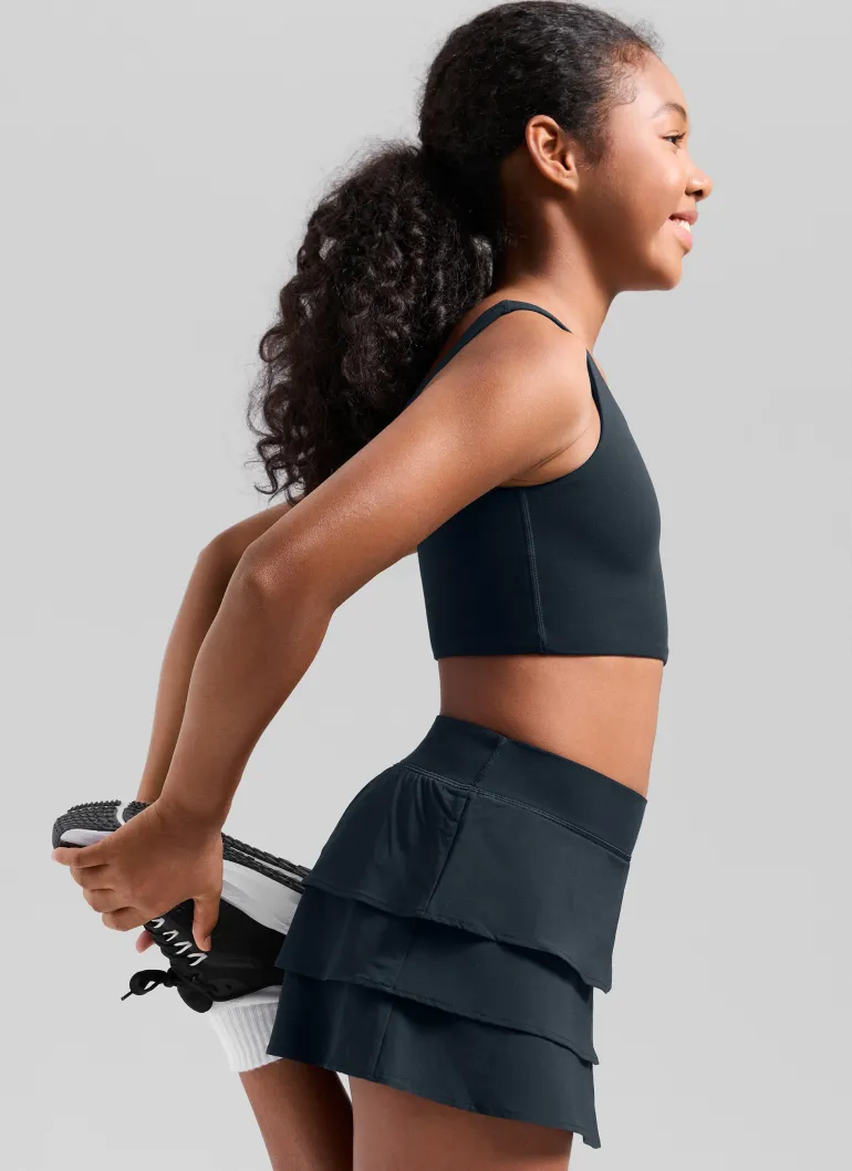 Girls Butterluxe U Back Longline Sport Bra