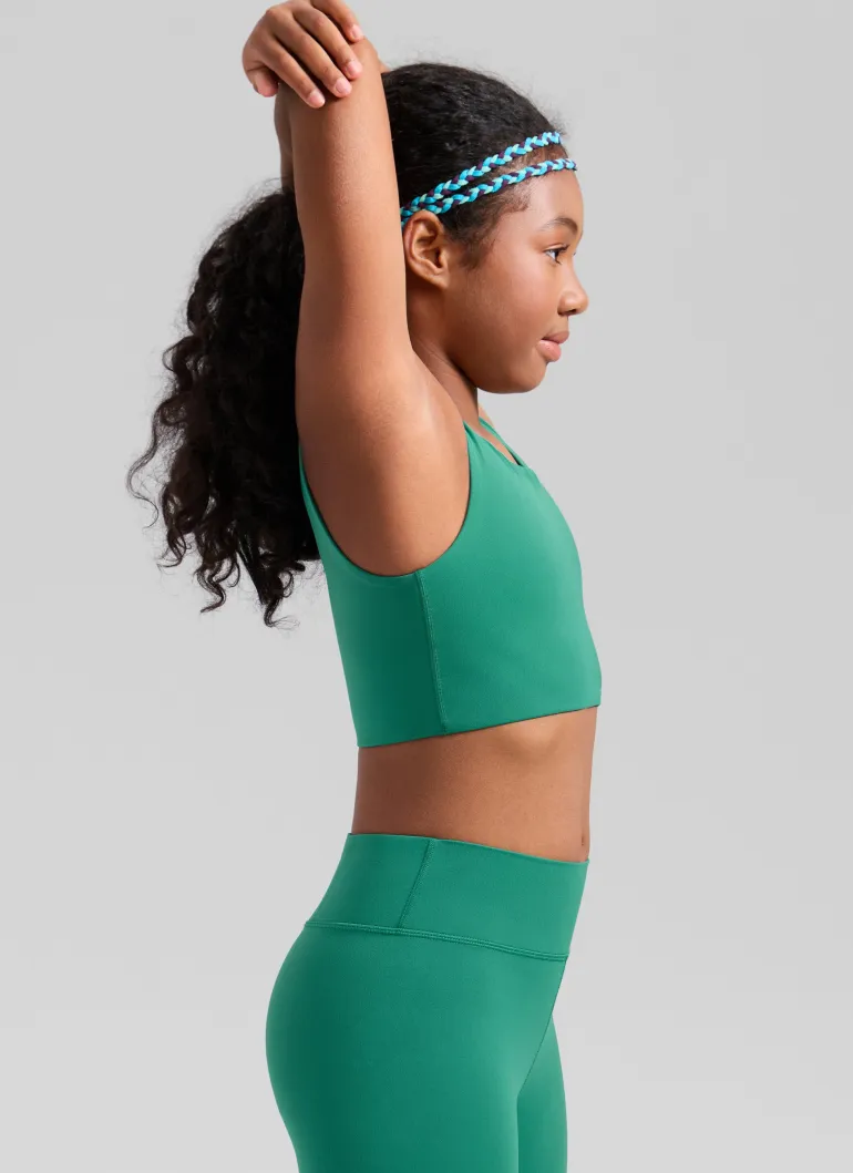 Girls Butterluxe U Back Longline Sport Bra