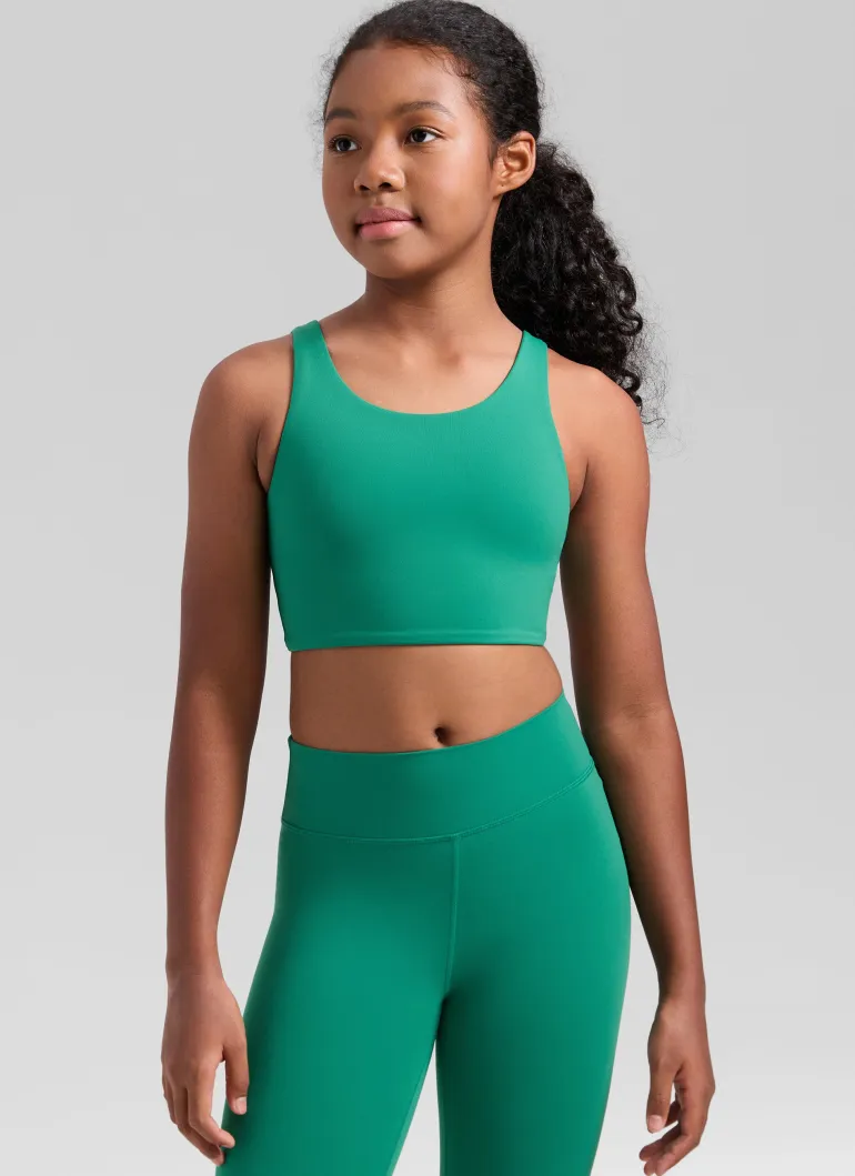 Girls Butterluxe U Back Longline Sport Bra