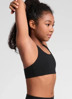 Girls Butterluxe U Neck Mold Sports Bra
