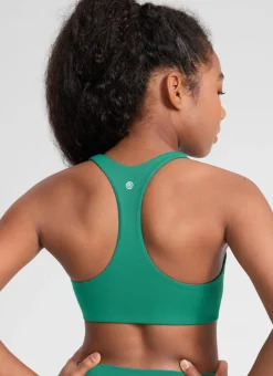 Girls Butterluxe U Neck Mold Sports Bra