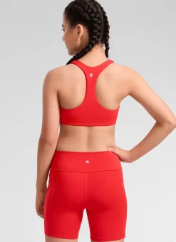 Girls Butterluxe U Neck Mold Sports Bra