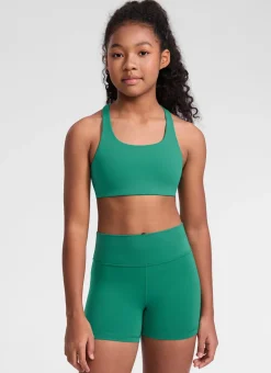 Girls Butterluxe U Neck Mold Sports Bra