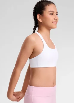 Girls Butterluxe U Neck Mold Sports Bra
