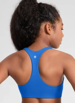 Girls Butterluxe U Neck Mold Sports Bra