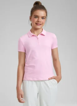 Girls Cloud Jersey Polo Shirts