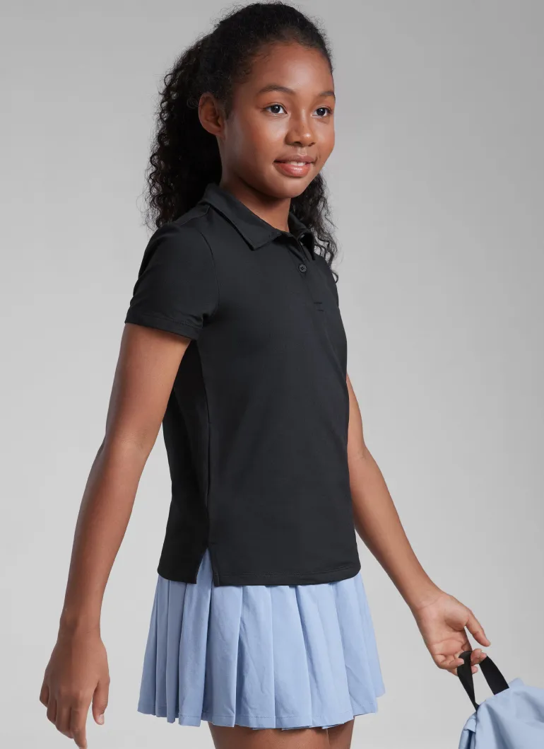 Girls Cloud Jersey Polo Shirts