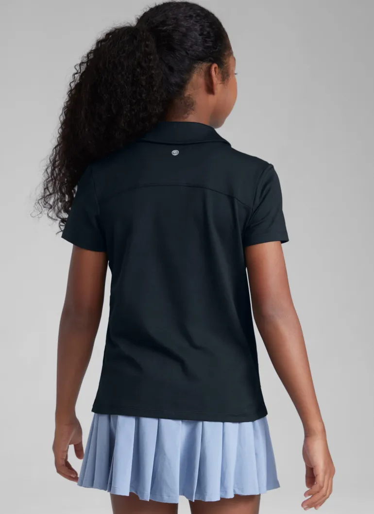 Girls Cloud Jersey Polo Shirts