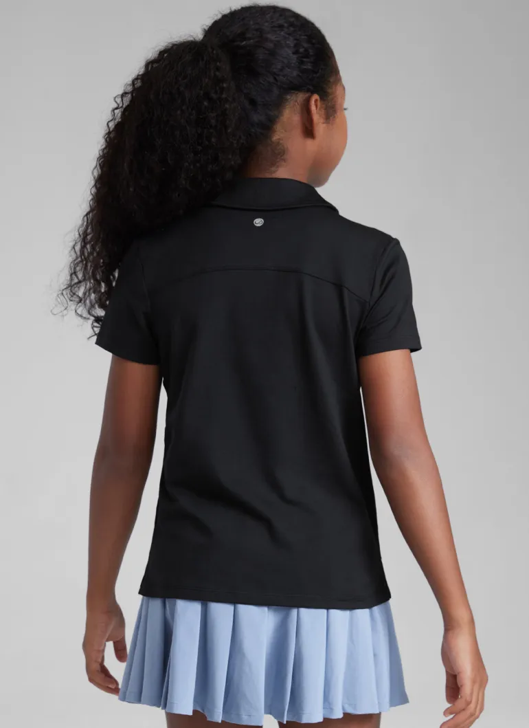 Girls Cloud Jersey Polo Shirts