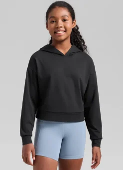 Girls Cloud Jersey Pullover Hoodie