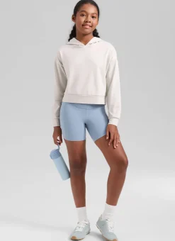 Girls Cloud Jersey Pullover Hoodie