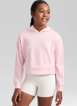Girls Cloud Jersey Pullover Hoodie