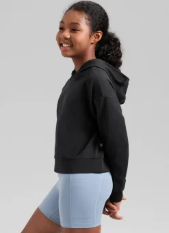 Girls Cloud Jersey Pullover Hoodie