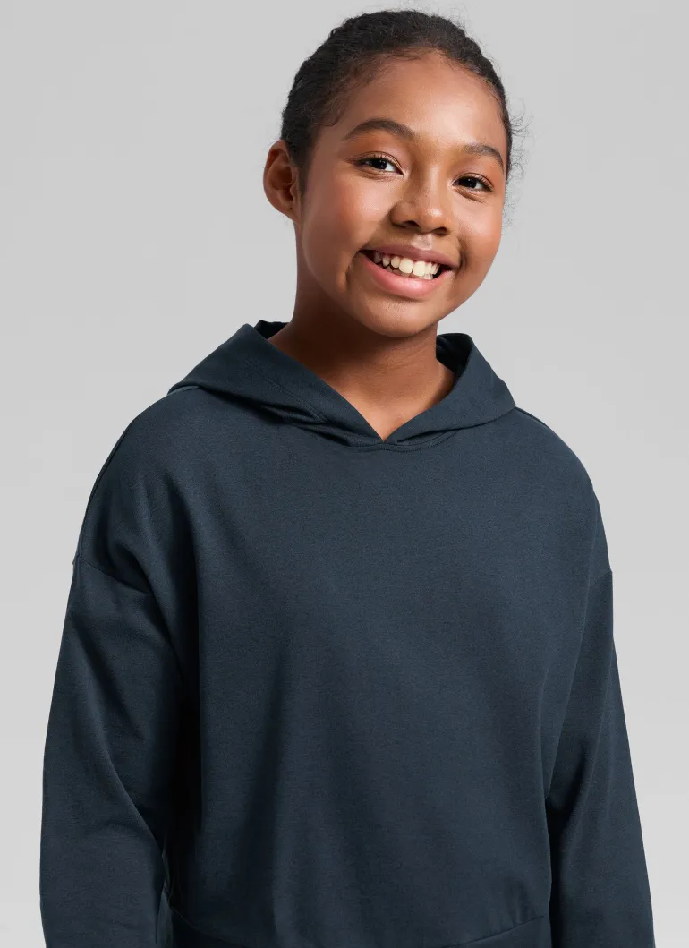 Girls Cloud Jersey Pullover Hoodie