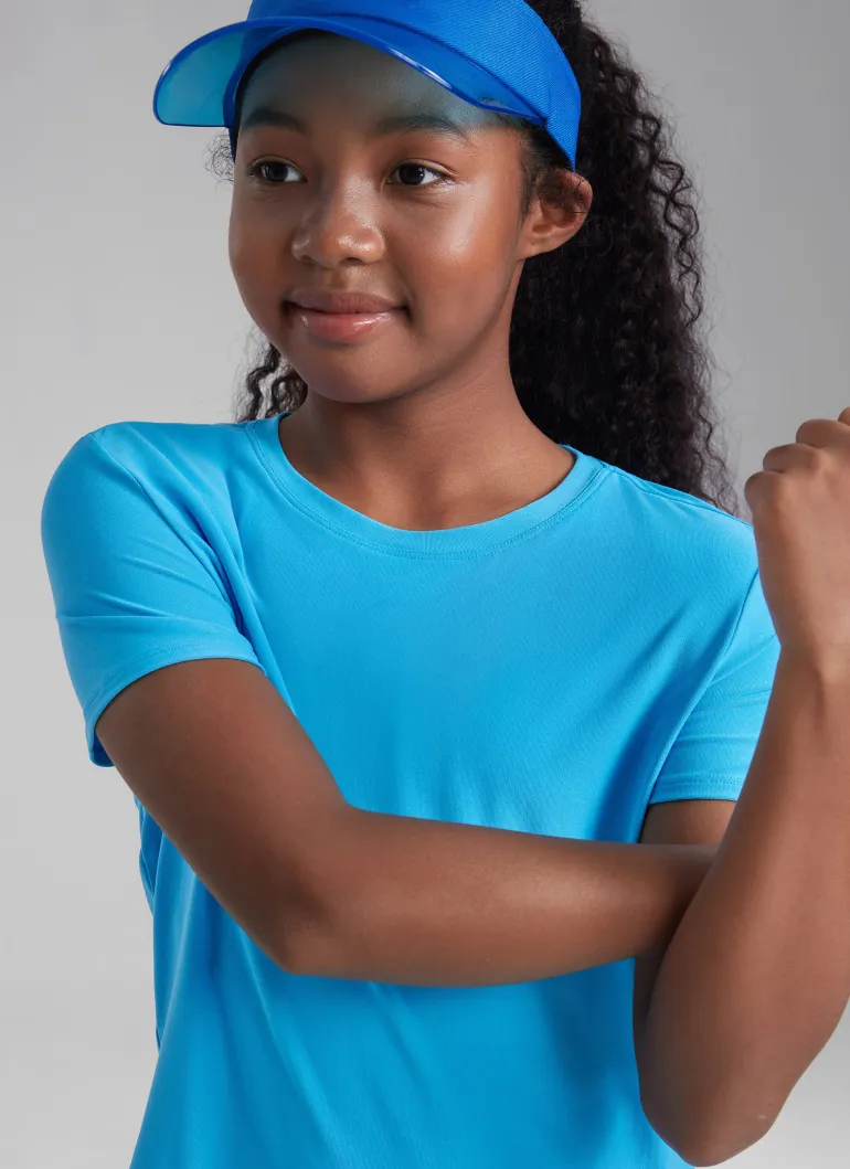 Girls Cloudweight Athletic Short Sleeve