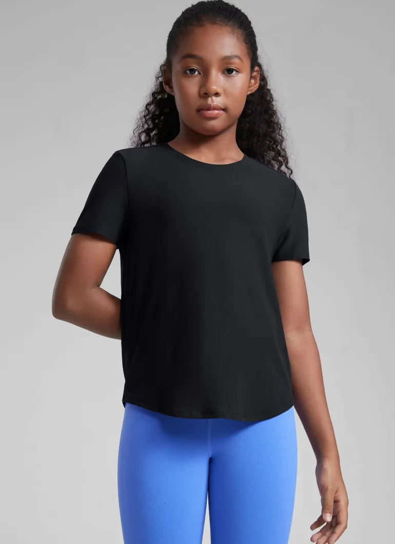 Girls Cloudweight Athletic Short Sleeve