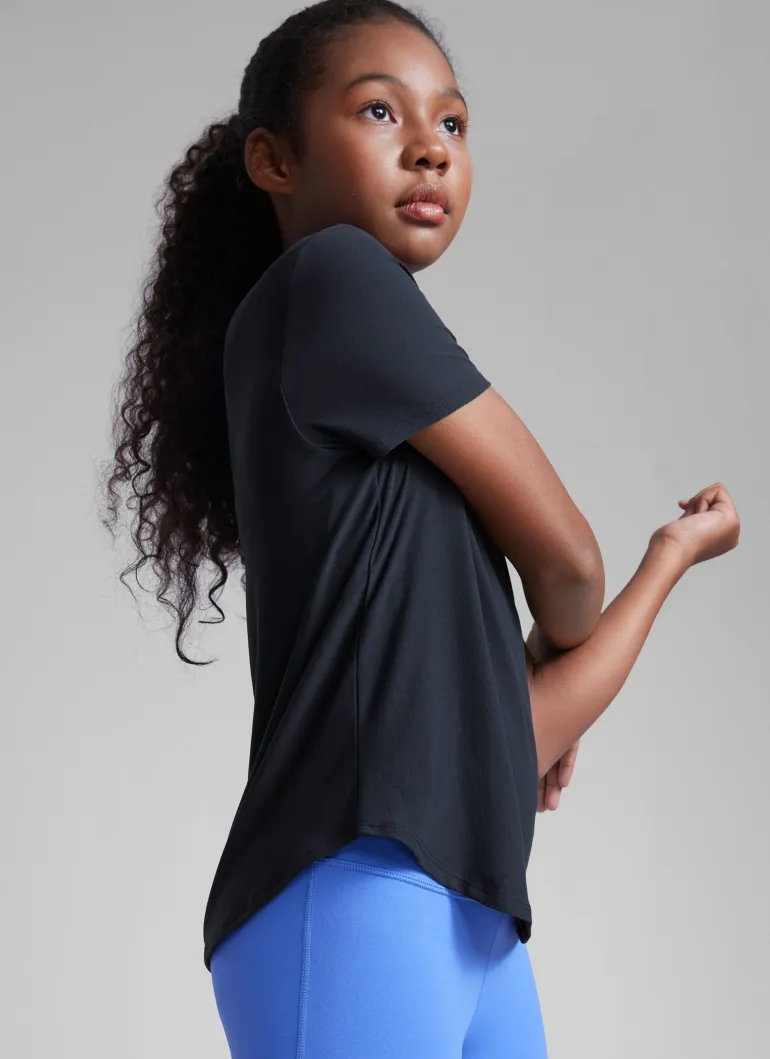 Girls Cloudweight Athletic Short Sleeve