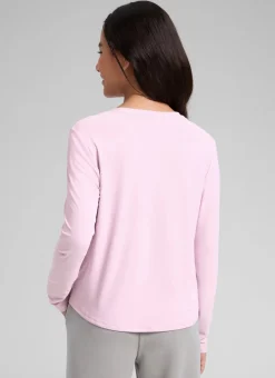 Girls Cloudweight Side Slit Long Sleeve