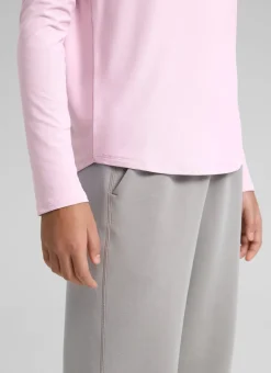 Girls Cloudweight Side Slit Long Sleeve