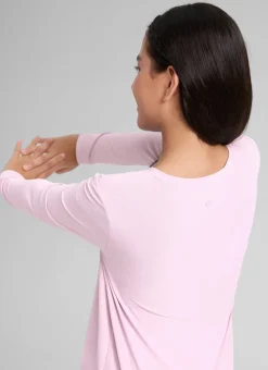 Girls Cloudweight Side Slit Long Sleeve