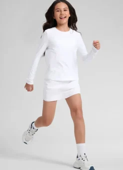 Girls Cloudweight Side Slit Long Sleeve