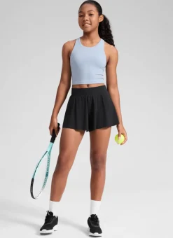 Girls High Rise 2 in 1 Flowy Sport Shorts 2.5''