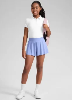 Girls High Rise 2 in 1 Flowy Sport Shorts 2.5''