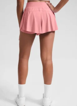 Girls High Rise 2 in 1 Flowy Sport Shorts 2.5''