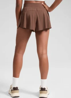 Girls High Rise 2 in 1 Flowy Sport Shorts 2.5''