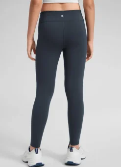 Girls Matte Thermal Fleece Lined Legging