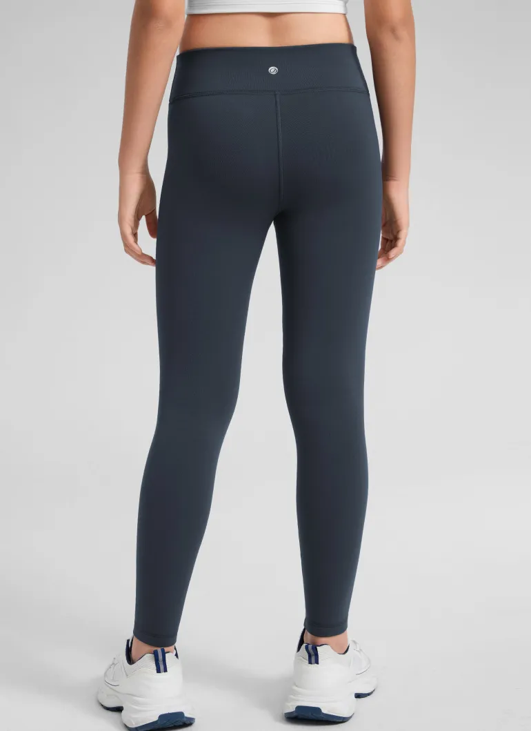 Girls Matte Thermal Fleece Lined Legging