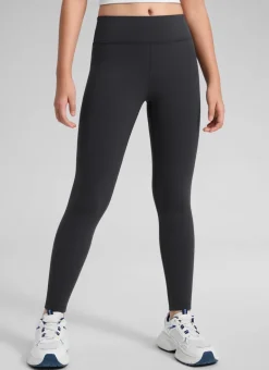Girls Matte Thermal Fleece Lined Legging
