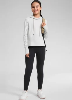 Girls Matte Thermal Fleece Lined Legging