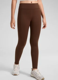 Girls Matte Thermal Fleece Lined Legging