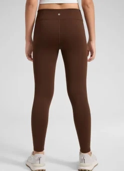 Girls Matte Thermal Fleece Lined Legging