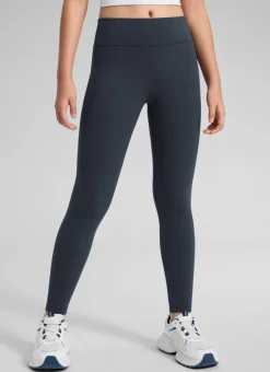 Girls Matte Thermal Fleece Lined Legging