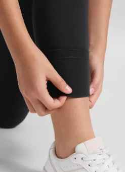 Girls Matte Thermal Fleece Lined Legging