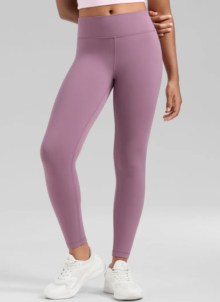 Girls Matte Thermal Fleece Lined Legging